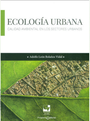 cover image of Ecología urbana